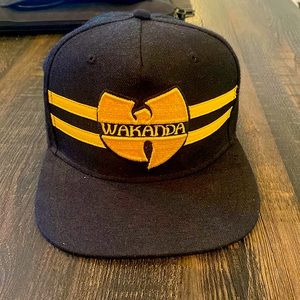 Wu-tang/Marvel Black SnapBack collab
